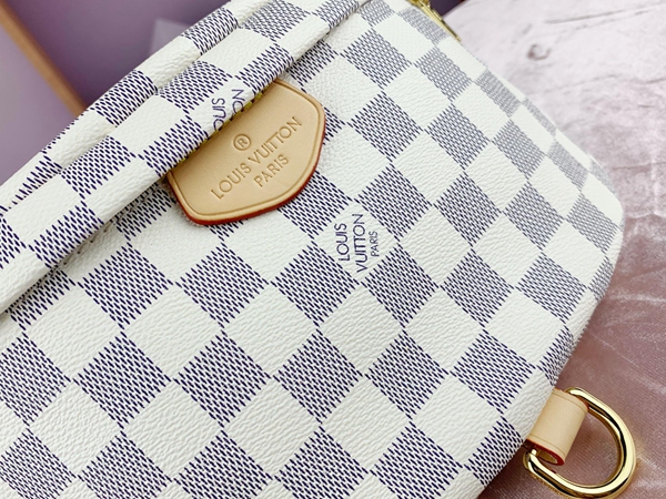 ルイヴィトンバッグ背面デザイン